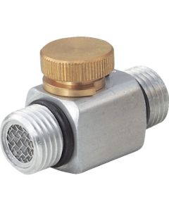 ตัวควบคุมการไหลของอากาศ G1/4XG1/4 สกรูตัวผู้