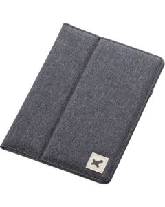 Tablet case for upto 8/fabric/Book type/Black 1อัน