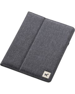 Tablet case for upto 10/fabric/Book type/Black 1อัน