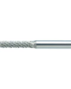 แท่งคาร์ไบด์ชนิดทรงกระบอก Φ2.5 x ความยาวใบมีด 11 x แกน 3 ยาวตัดสองครั้ง