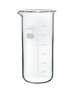 Tall beaker with Measurements 3000ml