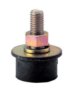 Round Type Vibration Absorbing Rubber Single Bolt Type