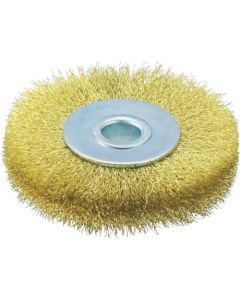 Wheel Brush Brass Wire