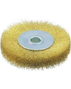 Wheel Brush Brass Wire