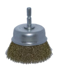 Shank Mounted Cup Brush Brass Wire