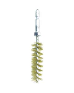 Twisted Brush with Hexagonal Shaft Bristle Material : Brass