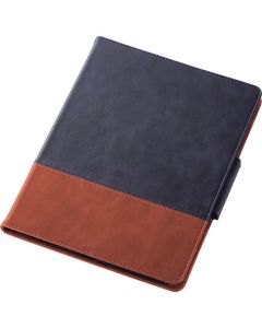 เคส iPad Pro 11 นิ้ว 2020 แบบฝาพับ หนังนิ่ม ฟรีมุม สีน้ำเงิน x สีน้ำตาล