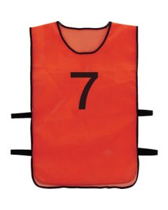 เสื้อกั๊กเซฟตี้ เบอร์ 7 สีส้ม