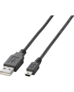miniUSB Cable/A(m)- miniB(m)/1.0m/Black 1อัน