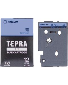 Tepla TR tape cartridge tape color: blue Text color: black