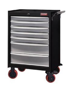 รถเข็นตู้สำหรับงานหนัก TC-25 สีดำ