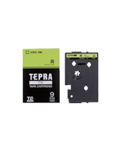 King Jim Tepra TR Tape Cartridge Tape color: Yellow Text color: Black