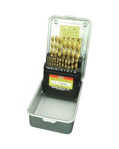TIN Coating Cobalt Masamune Drill Set ชุดละ 19เส้น