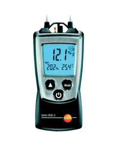 เครื่องวัดความชื้นวัสดุแบบพ็อกเก็ตไลน์ TESTO606-2 พร้อมฟังก์ชั่นวัดอุณหภูมิและความชื้น