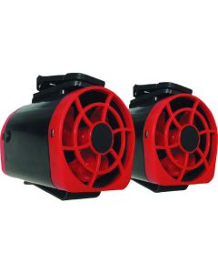 Air conditioning twin fan black