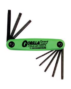 Gorilla grip (R) เครื่องมือประเภทมีด Torx (R) ชุด 8 ชิ้น (T6-T25)