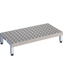 Aluminum Step (stripe-plate/water/oil resistant)