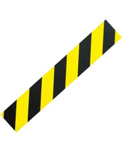 Black/Yellow Stripe Magnet Sheet