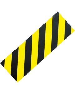 Black/Yellow Stripe Magnet Sheet