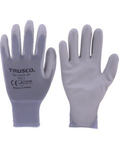 Color Nylon Gloves PU Palm Coating