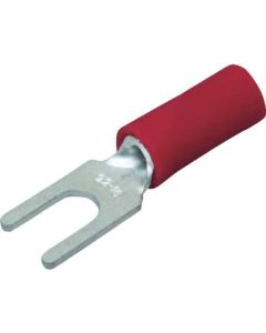 Crimped Terminal with Insulated Coating Forked Shape