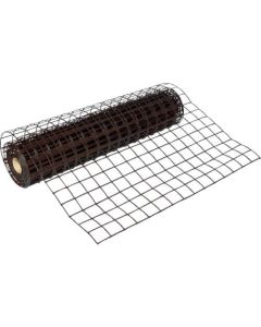 ตาข่ายเรซิ่นอเนกประสงค์ สีน้ำตาล 1ม. x 10ม. ขนาดตาข่าย 67mm x 64mm