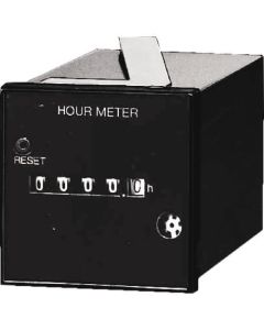 เครื่องวัดชั่วโมง TH24 พร้อมปุ่มรีเซ็ต ไฟ AC 100V