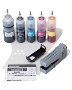 หมึกเติม Canon BCI-320/1/5/6 แพ็ค 5 สี 5 ครั้ง