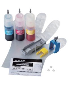 หมึกเติม Canon BCI-351 3 สี เซ็ท 5 ครั้ง