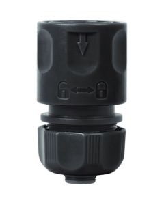 Hose Connector with Stopper