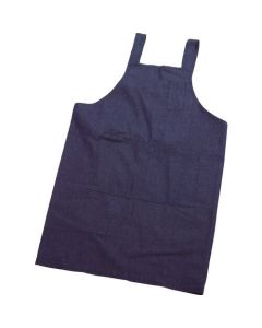H-shaped Jeans-texture Apron