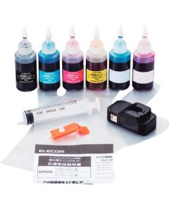 หมึกเติม Epson ITH-6CL รองรับชุด 6 สี (สำหรับ 5 ครั้ง)