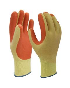 Kevlar G ถุงมือเคฟล่าร์ ติดยางธรรมชาติ ไซส์ 2L