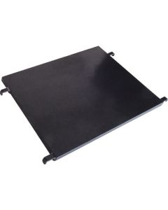 แผ่นเหล็กสำหรับ Hightener รถเข็นทรงสูง 800 x 600mm สีดำ