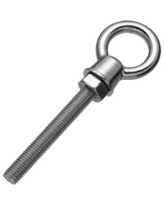 Stainless Steel Long Eye Bolt with Washer and Nut ถุงละ 1 อัน