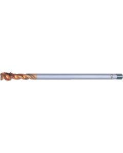 Spiral Fluted Tap with Long Shank with TIN Coating 1เส้น
