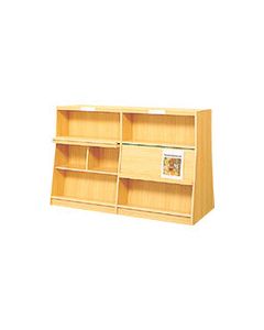 ชั้นวางหนังสือเด็กเอียง (สองด้าน) TJ-A23KRJ (23038)