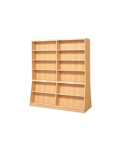 ชั้นวางหนังสือเอียง (สองด้าน) TJ-B26KR (23100)