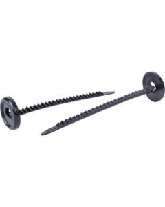 สายรัดเรซิ่น สายรัดชายและหญิงสำหรับความหนาของแผ่น 4 มม. ถึง 50 มม. (20 ชิ้น)