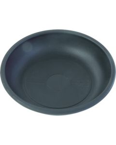 ถาดแม่เหล็กพลาสติกทรงจาน 150mm Black