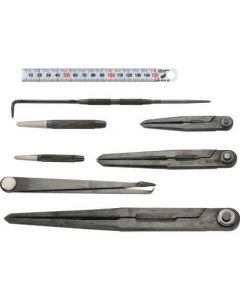 Carbide Tipped Scribing Tool Set (8 types)