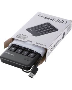 Ten keyboard/M size/with Num Lock key + BS key + Tab key/Black/for company use 1อัน