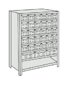 Shelving c/w Drawer
