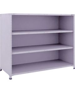 ชั้นวางของน้ำหนักเบา 150 ชั้น มีแผ่นหลัง 1500 x 600 x H1200 4 ชั้น