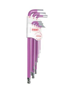 Hexagon Wrench Taper Head (RD) Extra Long Color Wrench