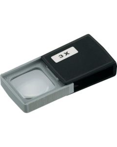 [สินค้าหมด] แว่นขยายขนาดพกพา เส้นผ่านศูนย์กลางเลนส์ 40X40 กำลังขยาย 3.0