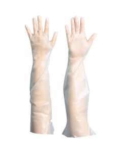 ถุงมือยาว Pita Fit แบบใช้แล้วทิ้ง M (100 ชิ้น)