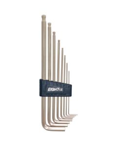 Hexagon Wrench Taper Head Extra Long Length Set 1ชุด