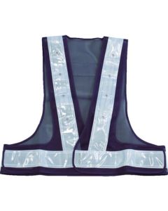 LED Safety Vest(Red Blue Alternation Blinking)