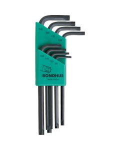 Torx [R] ประแจแอลยาวชุด 8 ตัว (T9-T40)